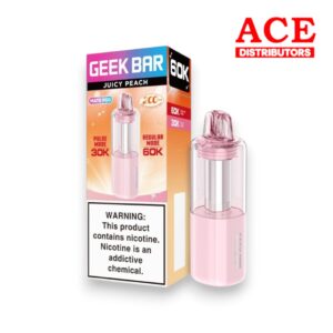 GEEK BAR MATE POD 16ML 60000PUFF 5CT -JUICY PEACH