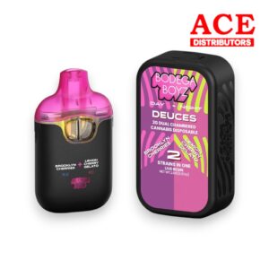 BODEGA BOYZ DEUCES V2 THC-P LIVE RESIN DISPOSABLE 5CT - BROOKLYN CHERRIES/LEMON CHERRY GELATO