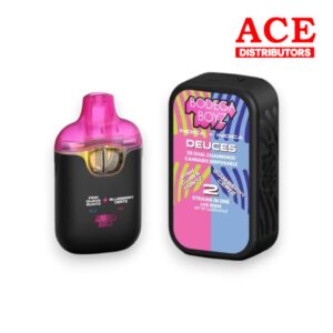 BODEGA BOYZ DEUCES V2 THC-P LIVE RESIN DISPOSABLE 5CT - PINK GUAVA RUNTZ/BLUEBERRY CERTZ