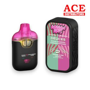 BODEGA BOYZ DEUCES V2 THC-P LIVE RESIN DISPOSABLE 5CT - GUAVA MINTZ/STRAWBERRY HAZE