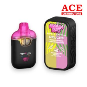 BODEGA BOYZ DEUCES V2 THC-P LIVE RESIN DISPOSABLE 5CT - LEMON OG/PINK GUAVA
