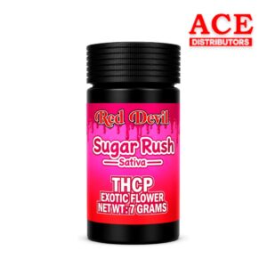 RED DEVIL 7G THC-P FLOWER - SUGAR RUSH SATIVA