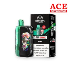 CROWN BAR PRO DISPOSABLE 25000 PUFF 5CT MINT