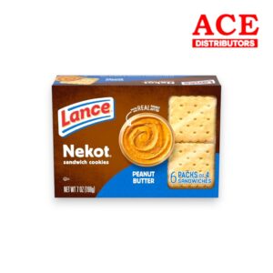 LANCE NEKOT PEANUT BUTTER SANDWICH CRACKERS 6PK 9CT