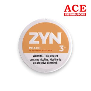 ZYN NICOTINE 3MG PEACH 5CT