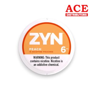 ZYN NICOTINE 6MG PEACH 5CT