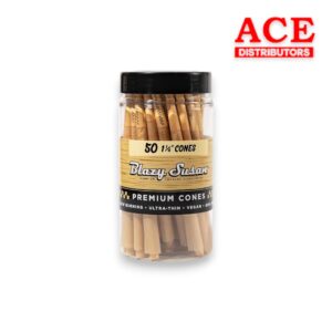 BLAZY SUSAN UNBLEACHED CONES 84MM (1 1/4) JAR 50CT