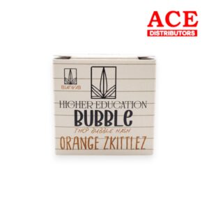 HIGHER EDUCATION 2G THCP BUBBLE HASH DABS - ORANGE ZKITTLEZ SATIVA