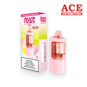 RAZ VUE 50000 PUFFS DISPOSABLE POD 5CT BOX -STRAWBERRY SHORTCAKE