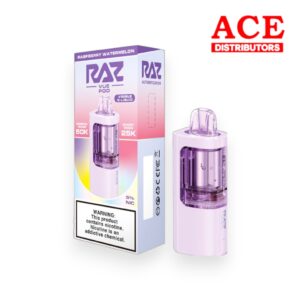 RAZ VUE 50000 PUFFS DISPOSABLE POD 5CT BOX -RASPBERRY WATERMELON