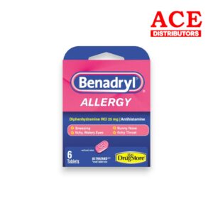 6TAB BENADRYL 6CT