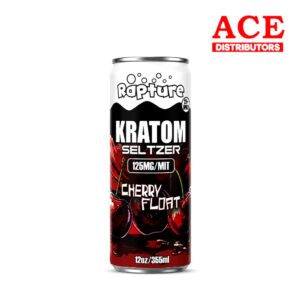 RAPTURE KRATOM SELTZER 125MG MIT 12CT -CHERRY FLOAT