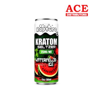 RAPTURE KRATOM SELTZER 125MG MIT 12CT -WATERMELON ICE