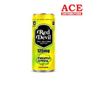 RED DEVIL THC SELTZER 125MG 12OZ 12CT - PINEAPPLE EXPRESS