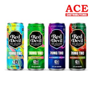 RED DEVIL THC SELTZER 70MG 12OZ 12CT