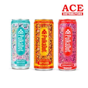 POLKA DOT MAGIC MUSHROOM SELTZER 6CT