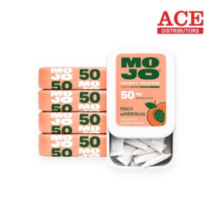 MOJO ENERGY POUCHES PEACH WATERMELON 5CT