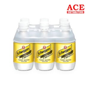 SCHWEPPES TONIC 10OZ CAN 6 PACK