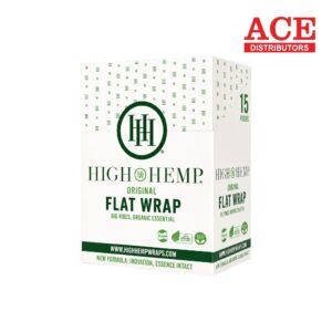 HIGH HEMP 4/$0.99 ORIGINAL FLAT WRAP 15CT