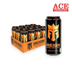 REIGN ENERGY ORANGE DREAMSICLE 16OZ 12CT