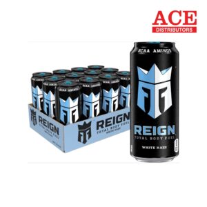 REIGN ENERGY SOUR WHITE HAZE 16OZ 12CT