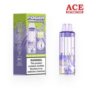 FOGER SWITCH PRO 30000 PUFFS DISPOSABLE POD 5CT BOX - BLUE SOUR RASPBERRY