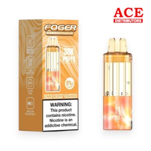 FOGER SWITCH PRO 30000 PUFFS DISPOSABLE POD 5CT BOX - LIME BERRY ORANGE