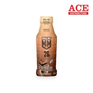 MUSCLE MILK PROTEIN CHOCOLATE 26G 14OZ 12CT