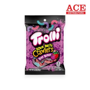 PEG TROLLI 3.4OZ SOUR BRITE CRAWLERS VERY BERRY