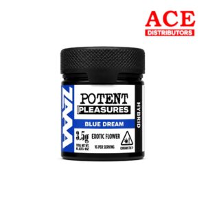 POTENT PLEASURES THC-ZAAA FLOWER 3.5G - BLUE DREAM HYBRID