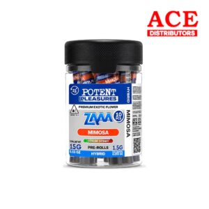POTENT PLEASURES THC-ZAAA PRE-ROLLS 1.5G 10CT - MIMOSA HYBRID