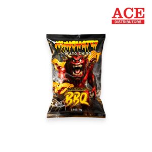 MUNCHSTER POTATO CHIPS 2.5OZ SMOKEHOUSE BBQ