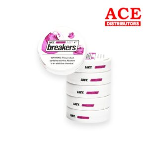 LUCY BREAKERS NICOTINE POUCHES 4MG BERRY CITRUS - 15PK/5CT