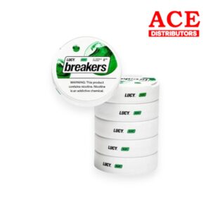 LUCY BREAKERS NICOTINE POUCHES 8MG MINT - 15PK/5CT
