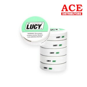 LUCY NICOTINE POUCHES 12MG MINT - 15PK/5CT