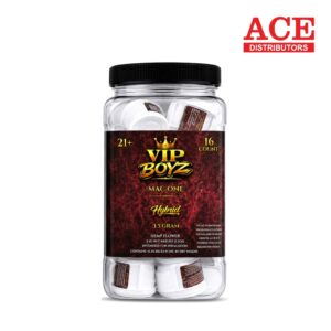 VIP BOYZ 3.5G HEMP FLOWER 16CT - MAC ONE HYBRID