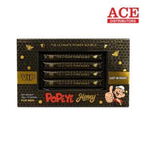 ME. VIP POPEYE HONEY BLACK 1PK 12CT BOX