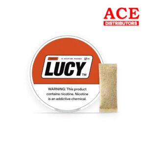 LUCY NICOTINE POUCHES 12MG TOBACCO - 15PK/5CT