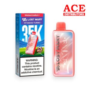 LOST MARY-ELF BAR DISPOSABLE WORLD CUP ED. MT-35000 PUFF 5CT -WATERMELON +