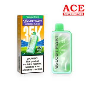 LOST MARY-ELF BAR DISPOSABLE WORLD CUP ED. MT-35000 PUFF 5CT -WINTER MINT