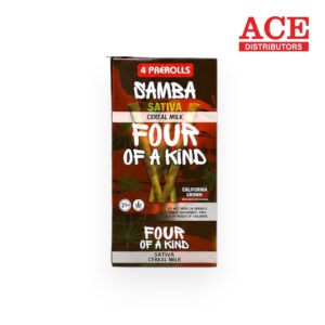 SAMBA FOUR OF A KIND PREROLL 4PK/10CT -CEREAL MILK SATIVA