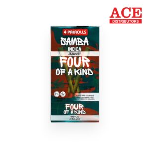 SAMBA FOUR OF A KIND PREROLL 4PK/10CT -JEALOUSY INDICA