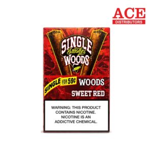 SINGLE SMOKES WOODS $0.59 SWEET RED 30CT