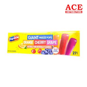 POPSICLE GIANT FREEZE POPS ASST. FLVR 27CT