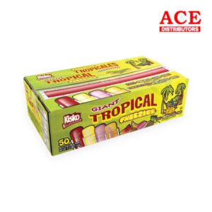 KISKO GIANT FREEZIES POP TROPICAL 5.5OZ 50CT