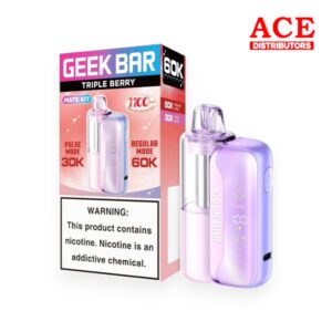 GEEK BAR MATE KIT 16ML 60000PUFF 5CT -TRIPLE BERRY