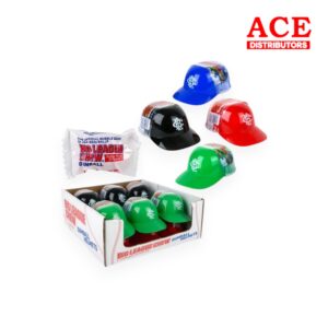 BIG LEAGUE CHEW GUMBALLS W/ HELMET 12CT