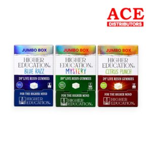 HIGHER EDUCATION 30MG GUMMIES D9 LIVE RESIN 50CT