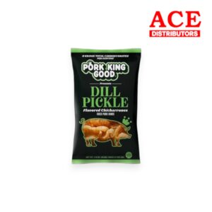 PORK KING GOOD 1.75OZ PORK RINDS DILL PICKLE EACH