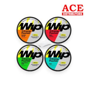 WHIP CLEAN CAFFEINE ENERGY POUCHES 200MG 5PK/1CT